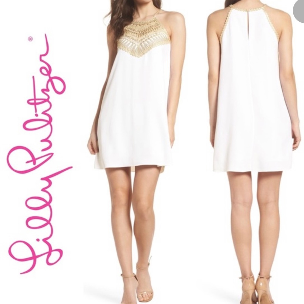 Lilly Pulitzer pearl resort soft shift dress